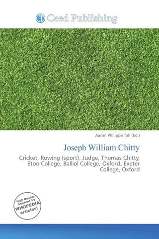 Joseph William Chitty