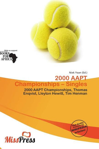 2000 AAPT Championships - Singles