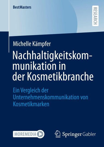 Nachhaltigkeitskommunikation in der Kosmetikbranche