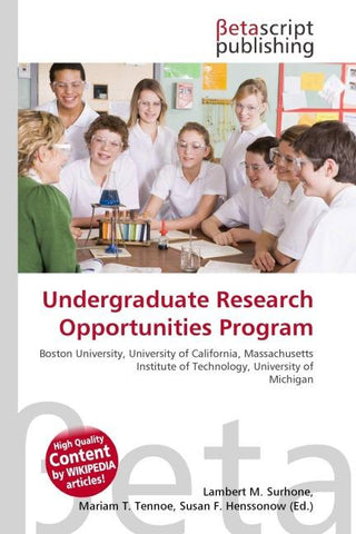 Undergraduate Research Opportunities Program