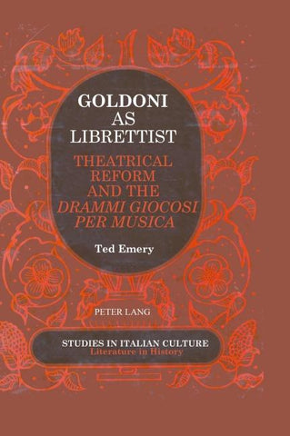 Goldoni as Librettist