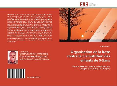 Organisation de la lutte contre la malnutrition des enfants de 0-5ans