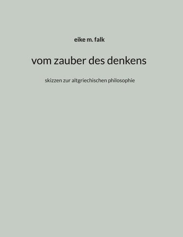 vom zauber des denkens