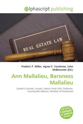 Ann Mallalieu, Baroness Mallalieu