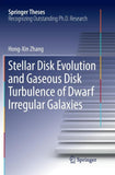 Stellar Disk Evolution and Gaseous Disk Turbulence of Dwarf Irregular Galaxies
