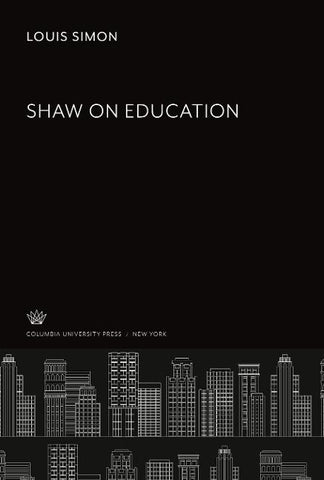 Shaw on Education