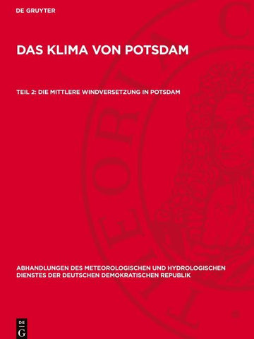 Die mittlere Windversetzung in Potsdam