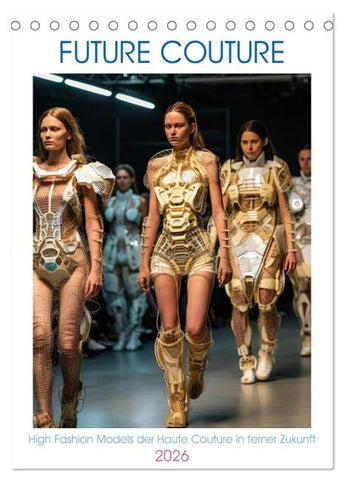 Future Couture (Tischkalender 2026 DIN A5 hoch), CALVENDO Monatskalender