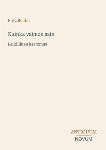 Kuinka vaimon sain