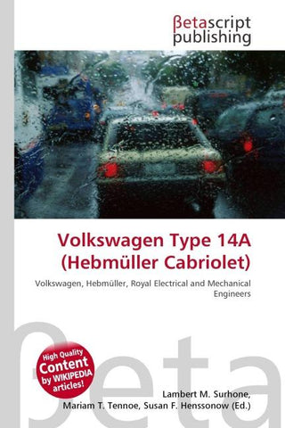 Volkswagen Type 14A (Hebmüller Cabriolet)