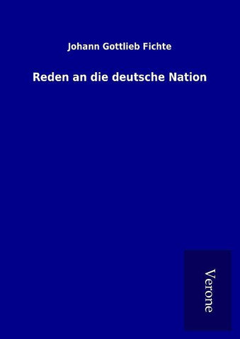 Reden an die deutsche Nation