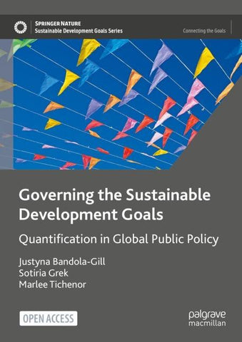 Governing the Sustainable Development Goals