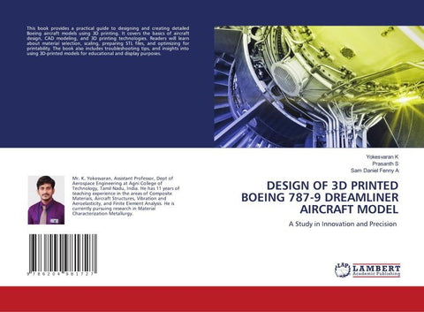 DESIGN OF 3D PRINTED BOEING 787-9 DREAMLINER AIRCRAFT MODEL