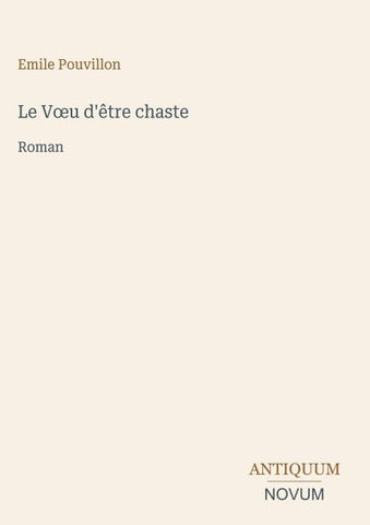 Le V¿u d'être chaste