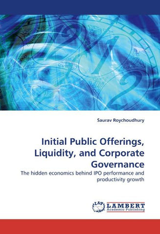 Initial Public Offerings, Liquidity, and Corporate Governance