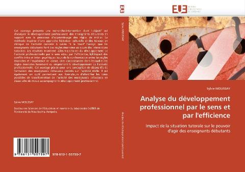Analyse du développement professionnel par le sens et par l'efficience