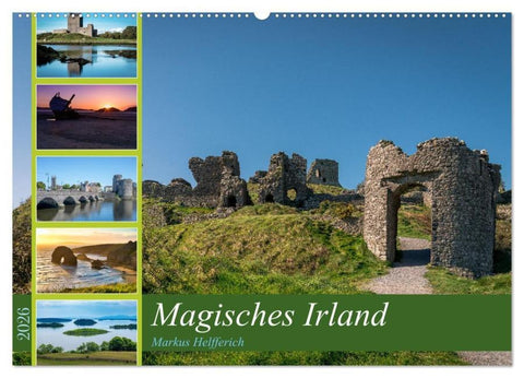 Magisches Irland 2026 (Wandkalender 2026 DIN A2 quer), CALVENDO Monatskalender