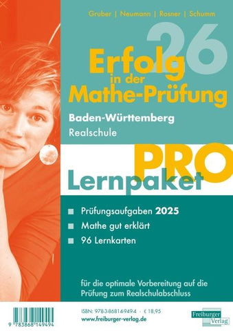 Lernpaket Pro Realschulabschluss 2025 Baden-Württemberg