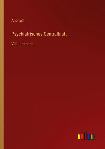Psychiatrisches Centralblatt