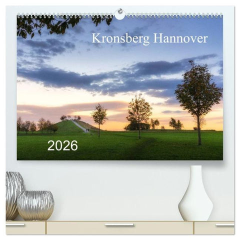 Kronsberg Hannover (hochwertiger Premium Wandkalender 2026 DIN A2 quer), Kunstdruck in Hochglanz