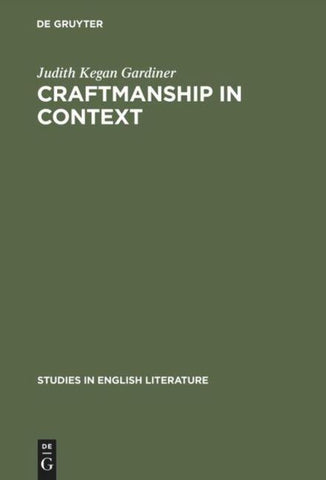 Craftmanship in Context