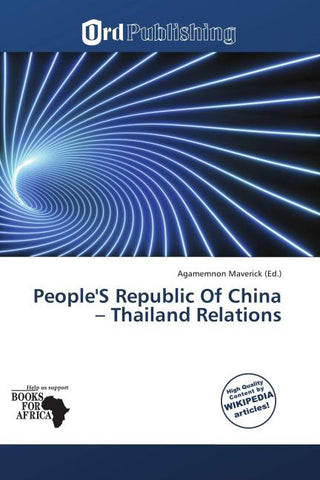 People'S Republic Of China - Thailand Relations