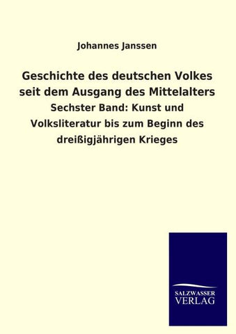 Geschichte des deutschen Volkes seit dem Ausgang des Mittelalters