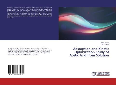 Adsorption and Kinetic Optimization Study of Acetic Acid from Solution
