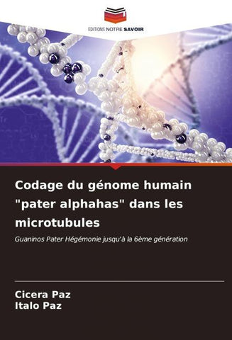 Codage du génome humain "pater alphahas" dans les microtubules