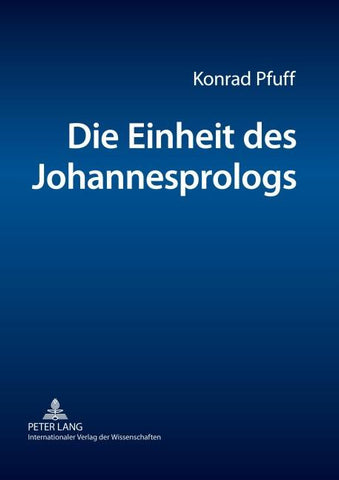 Die Einheit des Johannesprologs