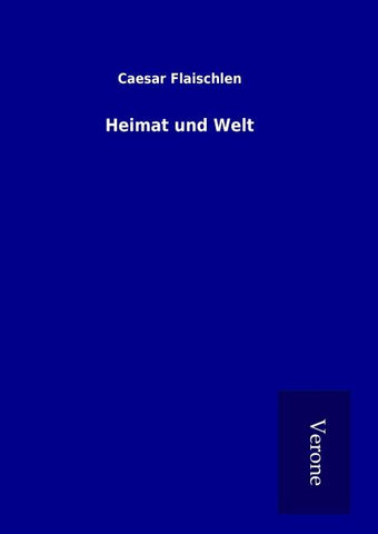 Heimat und Welt