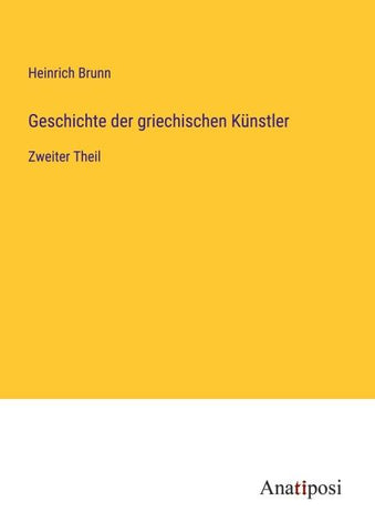 Geschichte der griechischen Künstler