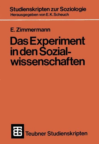 Das Experiment in den Sozialwissenschaften