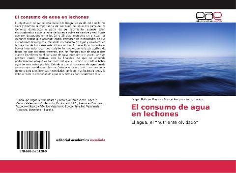 El consumo de agua en lechones