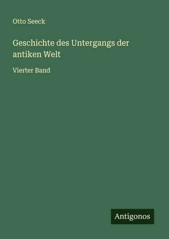 Geschichte des Untergangs der antiken Welt