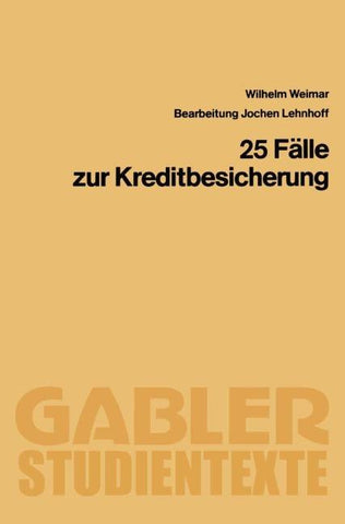 25 Fälle zur Kreditbesicherung