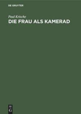 Die Frau als Kamerad