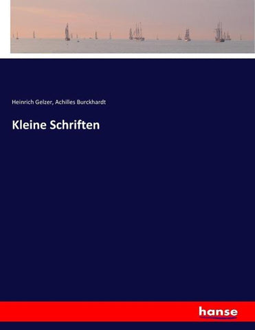 Kleine Schriften