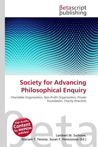 Society for Advancing Philosophical Enquiry