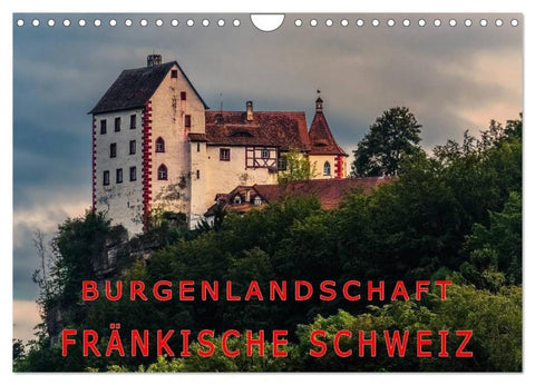 Burgenlandschaft Fränkische Schweiz (Wandkalender 2026 DIN A4 quer), CALVENDO Monatskalender