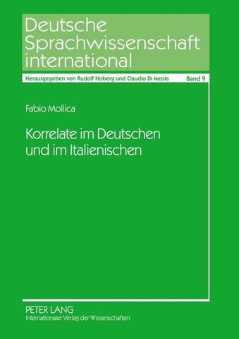 Korrelate im Deutschen und im Italienischen