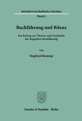 Buchführung und Bilanz.