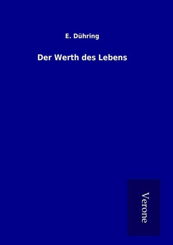 Der Werth des Lebens