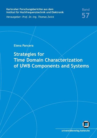 Strategies for time domain characterization of UWB components and systems