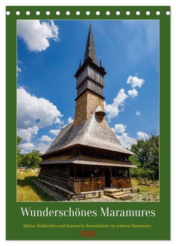 Wunderschönes Maramures (Tischkalender 2026 DIN A5 hoch), CALVENDO Monatskalender