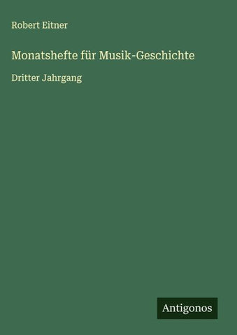 Monatshefte für Musik-Geschichte