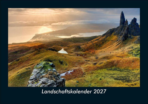 Landschaftskalender 2027 Fotokalender DIN A5