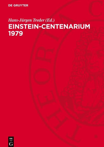 Einstein-Centenarium 1979