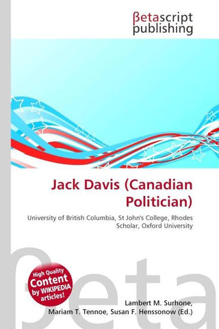 Jack Davis (Canadian Politician)
