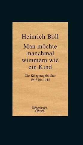 Man möchte manchmal wimmern wie ein Kind